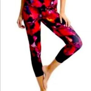 Athleta flower polyester leggings